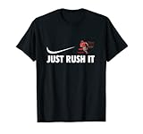 Just Rush It American Football Shirt für einen Football Fan T-S