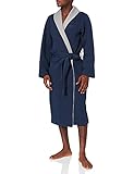 BOSS Herren Robe Bademantel, Dark Blue402, XL