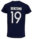 T-Shirt FFF – Karim Benzema – Offizielle Kollektion Kindergröße Jungen 12 Jahre b