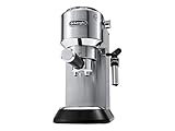 De'Longhi EC695.M Espressomaschine, 18/8 Edelstahl, 1 L