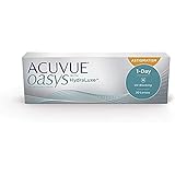 ACUVUE OASYS 1-Day for Astigmatism Kontaktlinsen – Tageslinsen mit maximalem Tragekomfort – -1,5 dpt, Cyl -0,75, Ach 180 & BC 8.5 – Mit UV Schutz & Austrocknungsschutz – 30 L