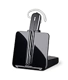 Plantronics CS540 Kabelloses DECT-Headset - Einohr (Mono), veränderbar (3 Tragevarianten) - Anschluss an Tischtelefon - Mikrofon mit Geräuschunterdrückung