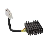 LXLN Für Honda Cm125 cm 125 12 5cc Motorrad 5 Drähte Spannungsregler Gleichrichter Männliche Buchse Connect Steck