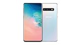 Samsung Galaxy S10 Smartphone (15.5cm (6.1 Zoll) 128GB interner Speicher, 8GB RAM, Prism White) - Deutsche Version (Generalüberholt)