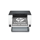 HP LaserJet M209dwe Laserdrucker (HP+ WLAN, LAN, Duplex, Airprint, mit 6 Probemonaten HP Instant Ink Inklusive), Weiß, Drucker + WLAN