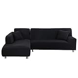 papasgix Sofabezug Sofaüberwürfe L-Form Sofabezug Ecksofa Elastisch Stretch Sofabezüge Decke Sofa-Überzug Sofahusse für 2/3/4/5/6/7 S