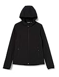 CMP Mädchen Softshelljacke Fix Hood, nero, 152, 3A29385N