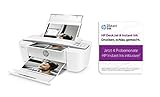 HP DeskJet 3750 Multifunktionsdrucker (Drucken, Scannen, Kopieren, WLAN, Airprint, mit 4 Probemonaten HP Instant Ink Inklusive) weiß, 177 x 403 x 142