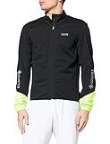 GORE Wear C5 Herren Fahrrad-Jacke GORE-TEX, M, Schwarz/Neon-Gelb