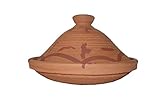 Marokkanische Tajine zum Kochen unglasiert Ø 33 cm für 3-5 Personen - 905190-0003