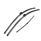JZWYYF Ersatzwischblätter Auto Wischerblatt Auto Wischer Front Wischerblätter 2011-2015 Windschutzscheibe for Porsche for Cayenne Autozubehör Scheibenw