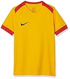 Nike Jungen Park Derby Ii Short Sleeve Jersey T-Shirt, University Gold/University Rot/Schwarz, XL