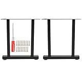 AYNEFY Tischbein Tischgestell,Schreibtischbein Möbelbein Haarnadelbeine Eisen Tischbein Tischteile Möbel Zubehör für Couchtisch Heimwerkerbedarf(S)