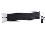 Semptec Urban Survival Technology Dunkelheizstrahler: Profi-Infrarot-Heizstrahler RA-118, Fernbed, 1.800 W, IP55 (IR Heizung)