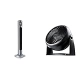 BRANDSON - Turmventilator mit Fernbedienung und Oszilation 60° - Standventilator - Säulenventilator - 96 cm & Honeywell HT-900E Kraftvoller und geräuscharmer Turbo-V