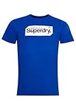 Superdry Herren Core Logo Tag T-Shirt Mittelblau XXL