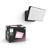 Philips Hue White and Color Ambiance LED Flutlicht Discover, für den Aussenbereich, dimmbar, bis zu 16 Millionen Farben, steuerbar via App, kompatibel mit Amazon Alexa (Echo, Echo Dot)