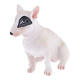 SM SunniMix Kunststoff Tier / Insekte Figur Spielzeug - Bullterrier B
