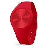 ICE-WATCH - ICE colour Spicy - Rote Herren/Unisexuhr mit Silikonarmband - 017912 (Medium)