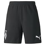 PUMA BMG Replica Herren Fußball-Ausweichshorts 21/22 Puma Black-Puma White XS