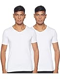 BOSS Herren T-shirt Vn 2p Co/El T Shirts, Weiß, L EU