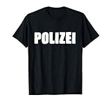 Polizei Design Deutscher Polizist T-S