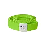 Artzt Vitality Super Band Textil | Fitnessband aus weichem Stoff | Geschlossenes Gymnastikband für Training von Kraft, Rücken, Bauch, Arme und Schultern | Made IN Germany leicht, Grün, 204