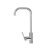 XDYNJYNL Kitchen Tap Bleifreier Wasserhahn Heißer Und Kalter Modus Drehbarer Küchenhahn Zinklegierung Wasserhahn 360 Grad Drehhahn Doppelmodus Abwasser Küche Bad Esszimmer Wasserhahn Gefäß