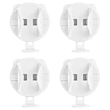 Gaoominy Elektrische ZahnbüRstenhalter Wand ZahnbüRstenhalter Schwerkrafthalter Auto Lock Release ZahnbüRstenhalter für Badezimmer 4 StüCk