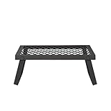 Amazon Basics - Robuster, klappbarer Camping-Grill, Extra-Groß