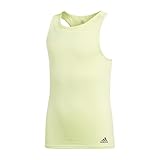 adidas Mädchen, Dotty Tank-Top Zitronengelb, Dunkelgrau, 164 Oberbekleidung