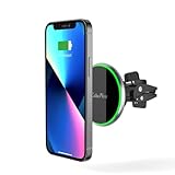 CubeNest Magnetische Kabellose Handyhalterung Auto mit Ladefunktion | kompatibel mit iPhone 12 und 13-Serie und Anderen Magsafe -fähigen Geräten | 15W Schnellladeg
