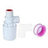 Schwimmendes Kugelventil, 3/4-Zoll-Automatik-Wasserstandsregelventil im Inneren des oberen Einlass-Kunststoff-Schwimmkugelventils für Wassertanks, Türme,
