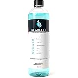 KLARBERG® Ultraschallreiniger Konzentrat - zur Reinigung von Brillen, Schmuck, Zahnersatz, Uhren, Münzen und sonstiger Kleinteile im Ultraschallbad (500ml)