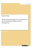 Die Wertschöpfungskette nach Michael E. Porter. Praktische Folgen für das Manag