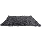 Decke Welpen Decke Kissen Hund Katze Fleece Decken Haustier Schlafmatte Pad Bettbezug Für Tiere Dunkelgrau L