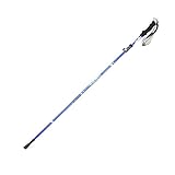 FWDS Faltbarer dreifachgefalteter Trekkingstock-Wanderstab Einstellbarer Leichter Aluminiumstock Tragbarer Anhängerstock Geeignet für Wandertouren im Freien Wanderrucksack R