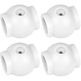 Tuniro® 4 Stück Torstangen Stopring Stellring für 15,9mm (5/8 Zoll) TELESKOPSTANGEN, Tischfussball Tischkicker Kick