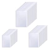 Transparenter Bucheinband UmschläGe FüR SchulbüCher Selbstklebender Transparenter Bucheinband A4 Buchschutzfolie Selbstklebend für Bücher，Broschüren, Schule Büro Buchcover.（Klein, Mittel, Groß）