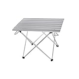 DAGCOT Campingtische Tragbarer ultraleichter Folding-Camping- Tisch Faltbarer Abendessen im Freien for Familien-Party-Picknick Esstische (Color : Gray)