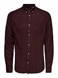 ONLY & SONS Male Hemd Twill XS