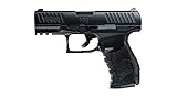 Walther WA25107 Softair Federdruck Max. 0.5 Joule PPQ Metallschlitten Airsoft Pistole, Schwarz, One S