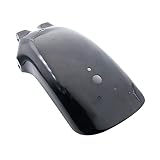 XIAOQIN BOMY Metallmotorrad hinterer Kotflügel Mordguard Fit for Yamaha V- Star Virago 250 535 750 1100 (Color : Black)