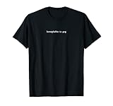 homophobia is gay - Aesthetic Grunge LGBT LGBTQ Gay Pride T-S