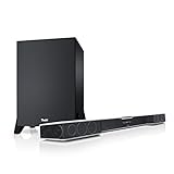 Teufel Cinebar Duett Power Edition Effektready 2.1-Set Schwarz/Weiß Soundbar Subwoofer Bluetooth Musik Film M