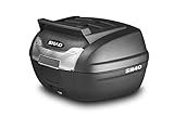 SHAD SH40CA D0B40199 Topcase mit Montageplatte Enthalten, Schwarz,