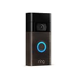 Ring Video Doorbell von Amazon | Akku-Türklingel,1080p HD-Video, fortschrittliche Bewegungserfassung und einfache Installation | Mit 30-tägigem Testzeitraum für das Ring Protect-Ab