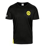 PUMA WORK WEAR BVB Edition Premium Arbeitsshirt aus robustem Gewebe - Gr. XL