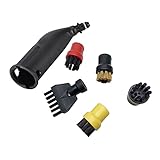 XIAOXIN Home Appliance Filter Kit ANZEIGE- Dampfreiniger Schlitzdüsenbürste Sprinkler Düsenkopf Flache Bürste Fit für KARCHER SC1 / SC2 / SC3 / SC4 / SC5 Dampfreinigerbürste Kleine Hausgeräte-T