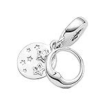 Pandora 925 Sterling Silber Anhänger Diy Neue Perlen Schlafen Mond Sterne Baumeln Charm Fit Original Armband Weihnachtsschmuck